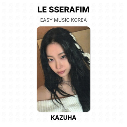 LE SSERAFIM EASY MUSIC KOREA Official Photocard