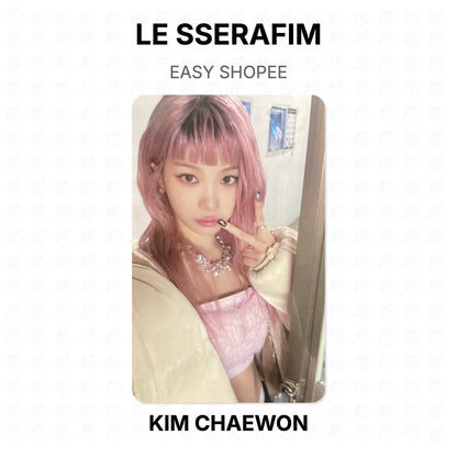 LE SSERAFIM EASY SHOPEE Official Photocard