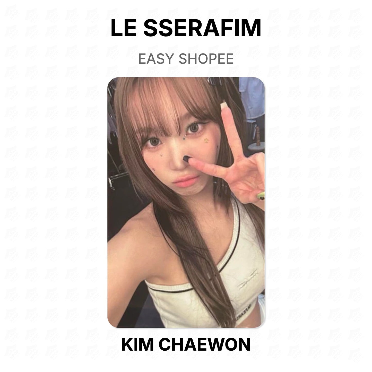 LE SSERAFIM EASY SHOPEE Official Photocard