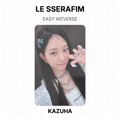 LE SSERAFIM EASY WEVERSE Official Photocard