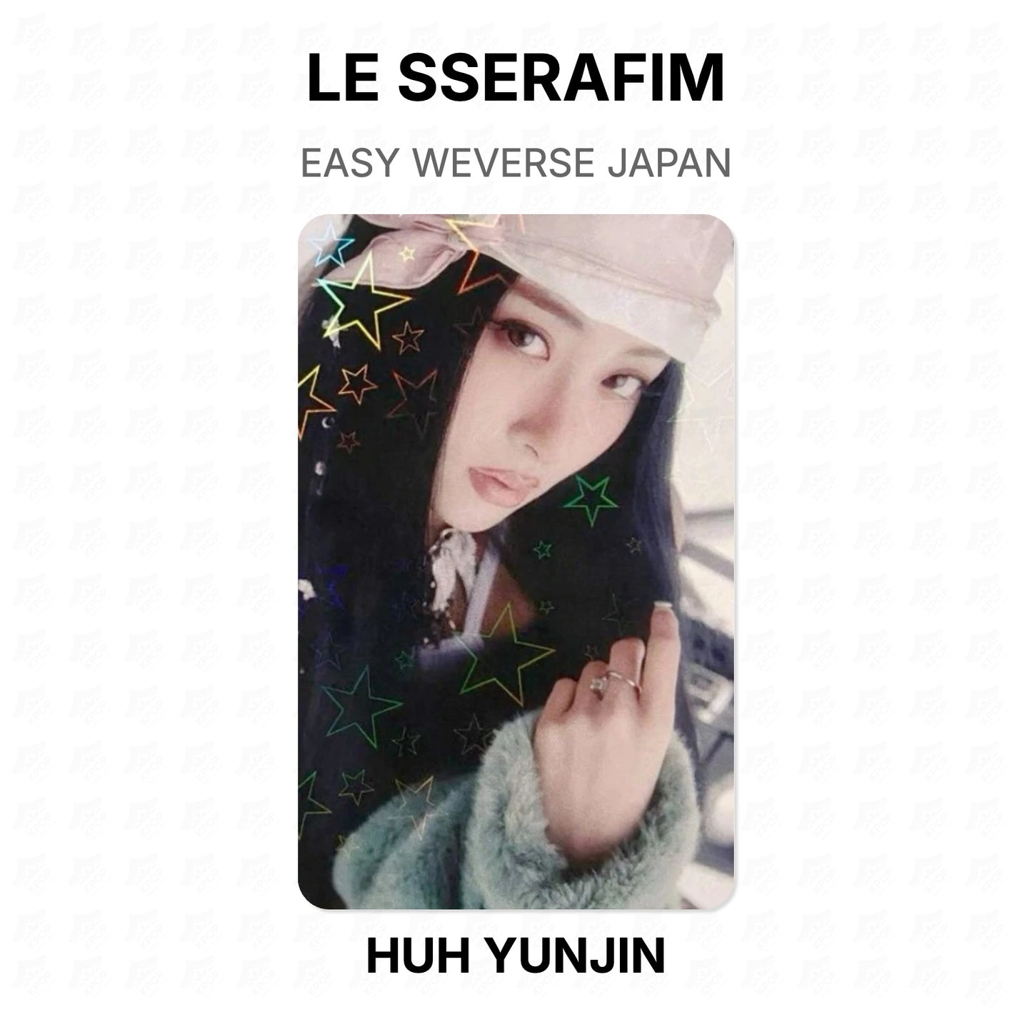 LE SSERAFIM EASY WEVERSE JAPAN Official Photocard