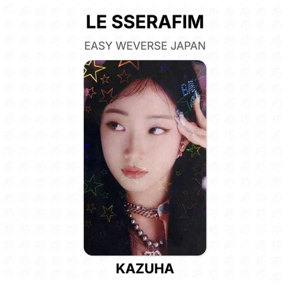 LE SSERAFIM EASY WEVERSE JAPAN Official Photocard