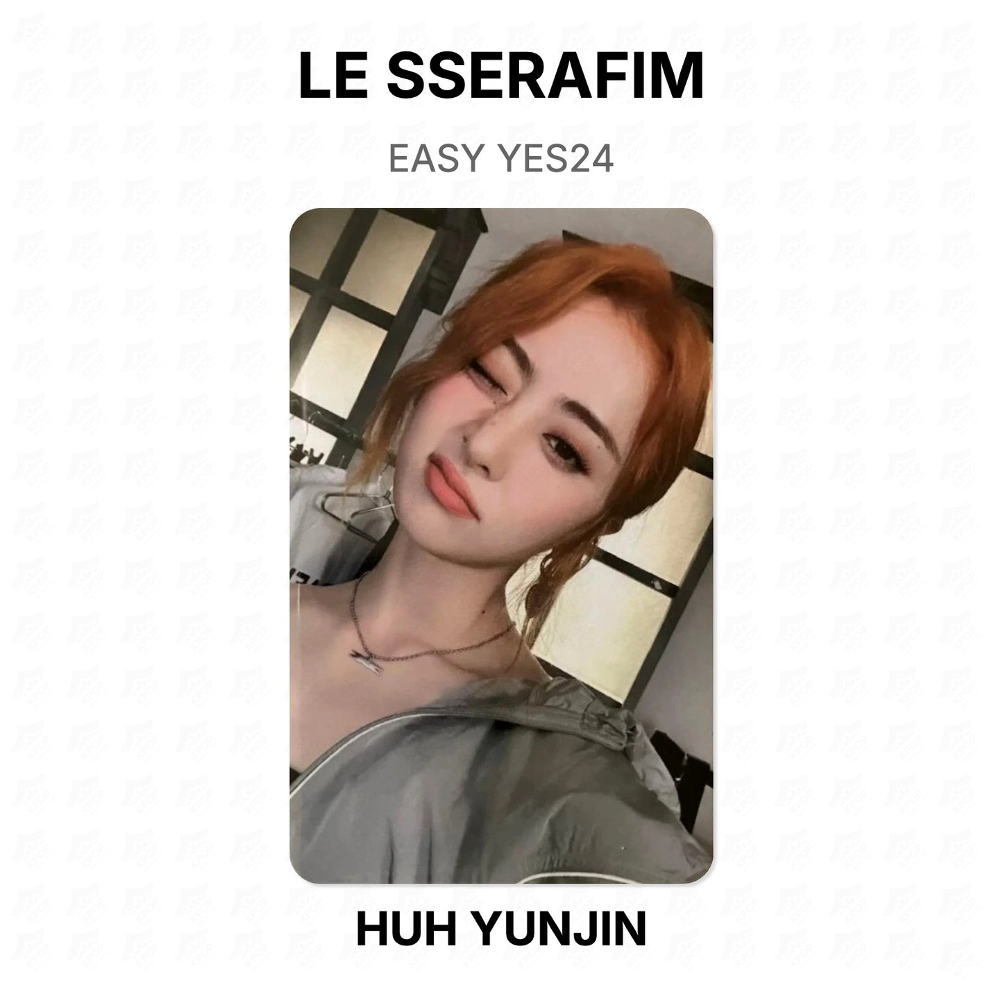 LE SSERAFIM EASY YES24 Official Photocard