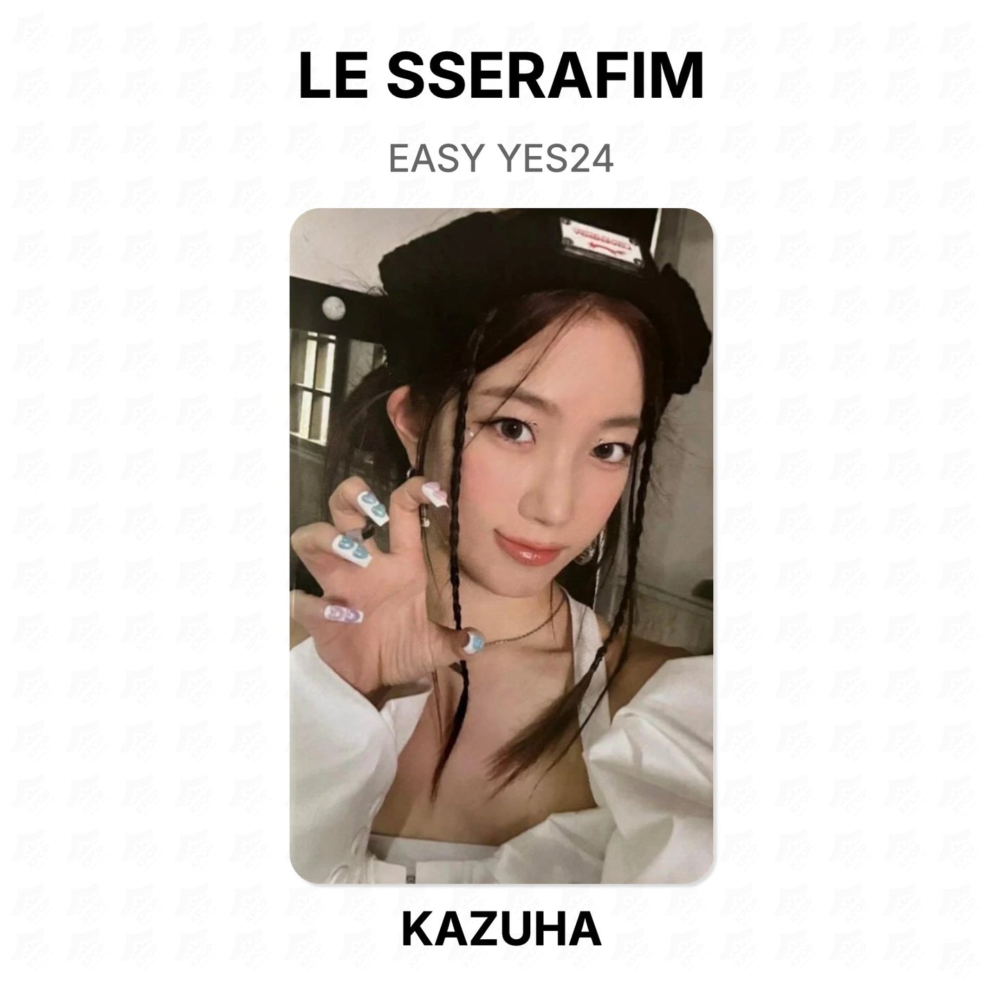 LE SSERAFIM EASY YES24 Official Photocard