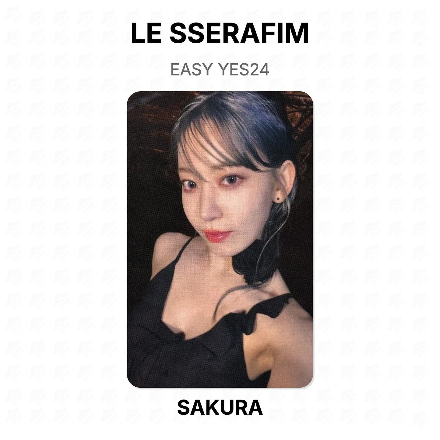 LE SSERAFIM EASY YES24 Official Photocard