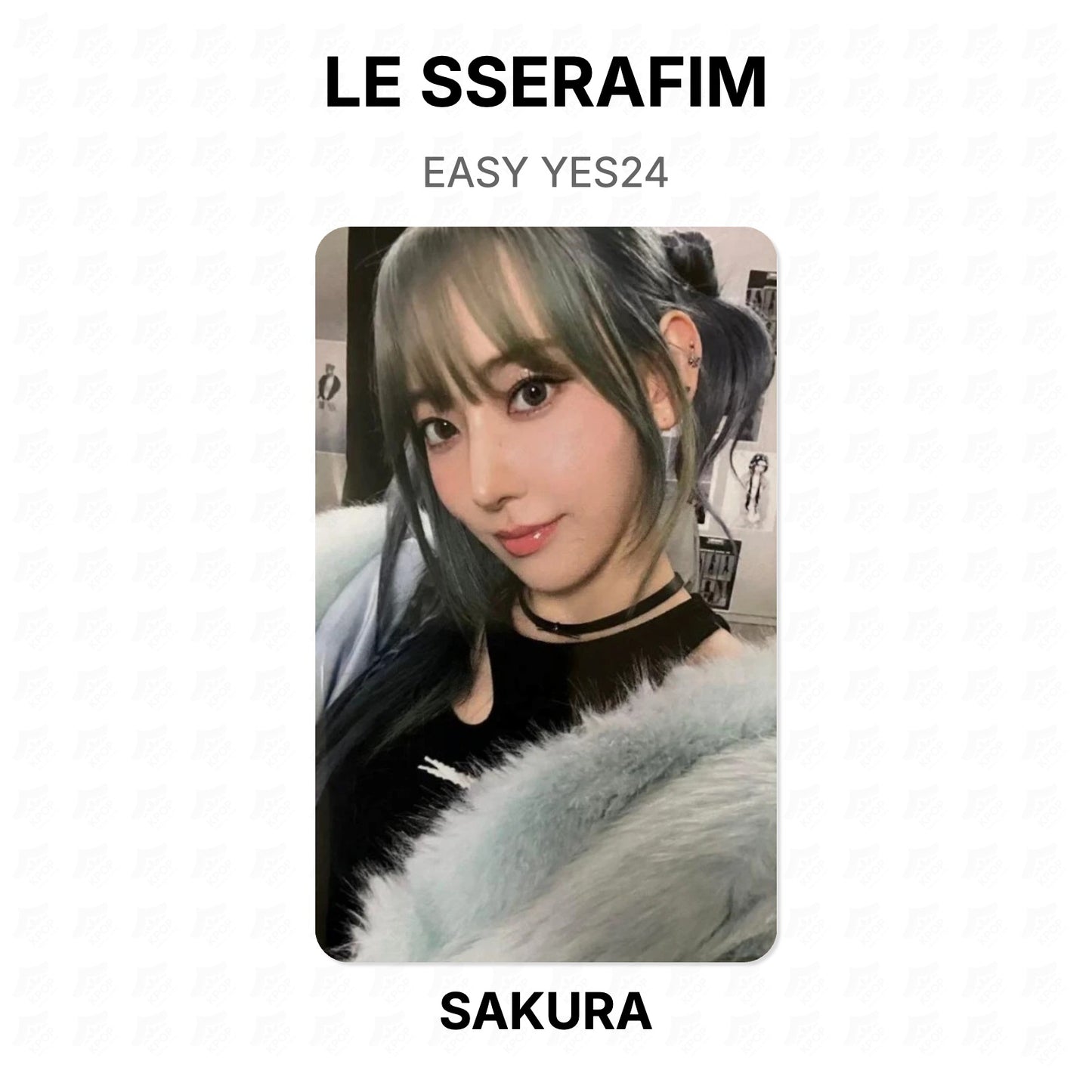 LE SSERAFIM EASY YES24 Official Photocard