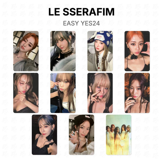 LE SSERAFIM EASY YES24 Official Photocard