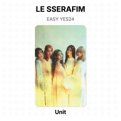 LE SSERAFIM EASY YES24 Official Photocard