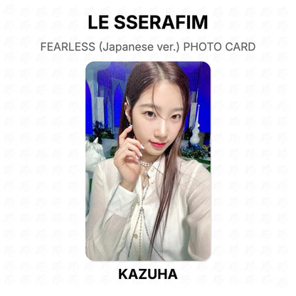 LE SSERAFIM FEARLESS (Japanese ver.) PHOTO CARD Official Photocard