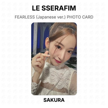 LE SSERAFIM FEARLESS (Japanese ver.) PHOTO CARD Official Photocard