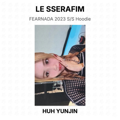 LE SSERAFIM FEARNADA 2023 S/S Hoodie Official Photocard