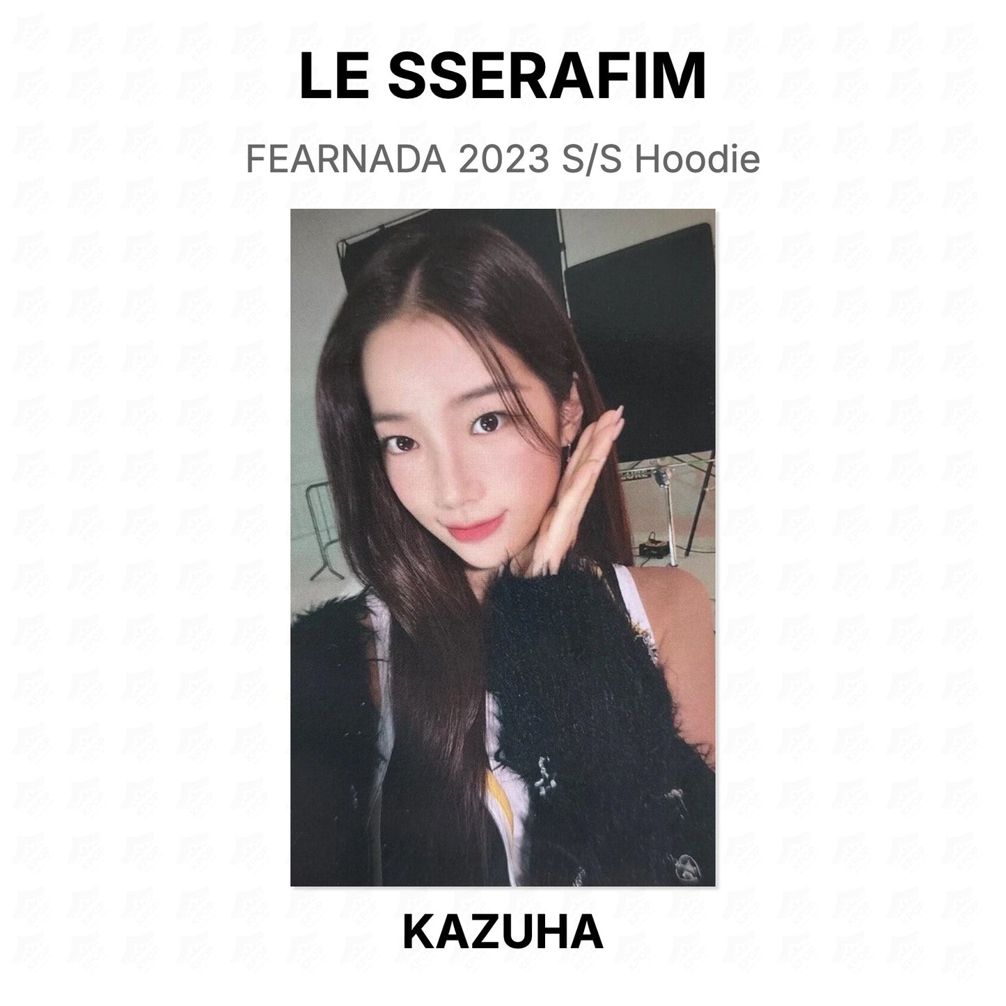 LE SSERAFIM FEARNADA 2023 S/S Hoodie Official Photocard