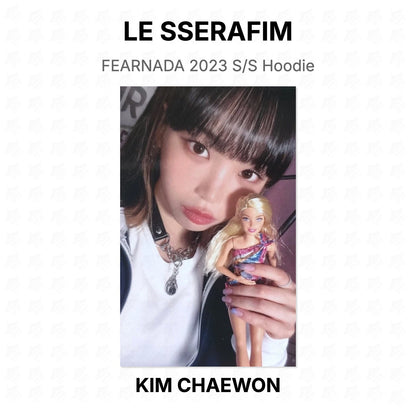 LE SSERAFIM FEARNADA 2023 S/S Hoodie Official Photocard