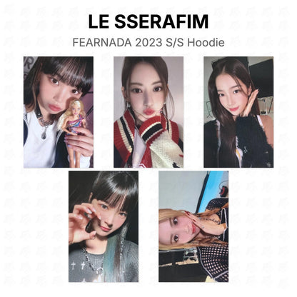 LE SSERAFIM FEARNADA 2023 S/S Hoodie Official Photocard