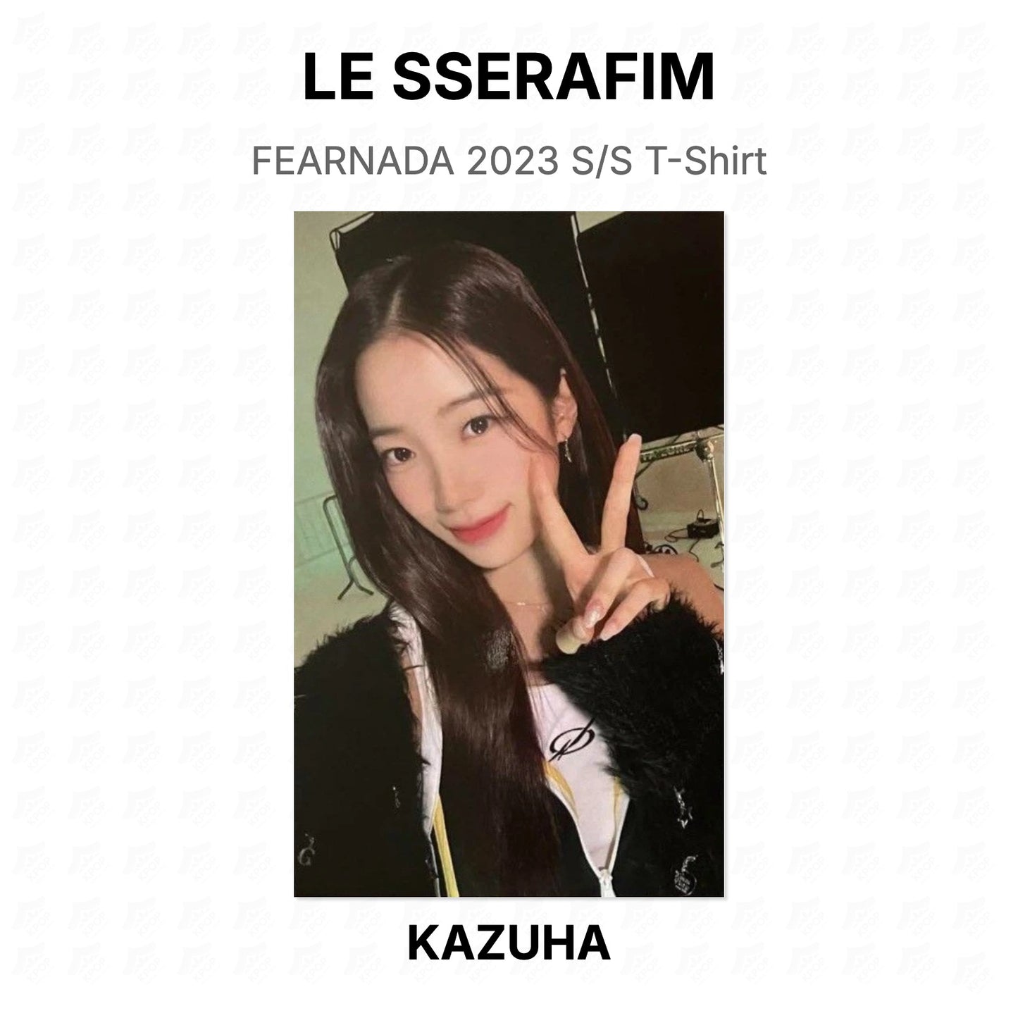 LE SSERAFIM FEARNADA 2023 S/S T-Shirt Official Photocard