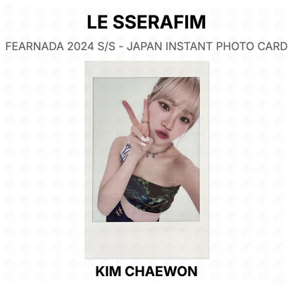 LE SSERAFIM FEARNADA 2024 S/S - JAPAN INSTANT PHOTO CARD Official Photocard