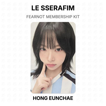 LE SSERAFIM FEARNOT MEMBERSHIP KIT Official Photocard