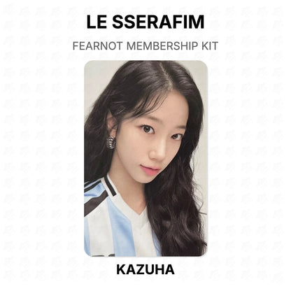 LE SSERAFIM FEARNOT MEMBERSHIP KIT Official Photocard