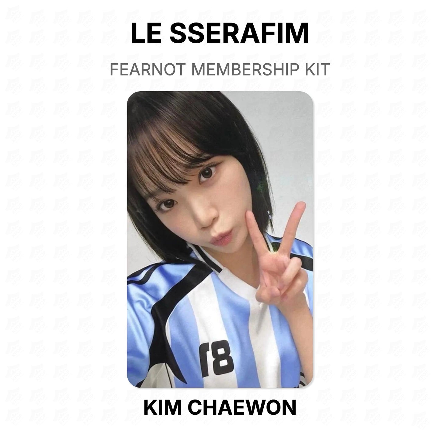 LE SSERAFIM FEARNOT MEMBERSHIP KIT Official Photocard