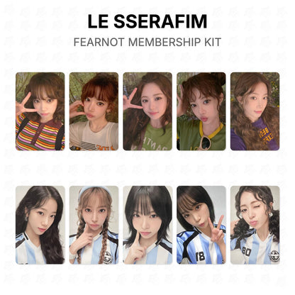 LE SSERAFIM FEARNOT MEMBERSHIP KIT Official Photocard