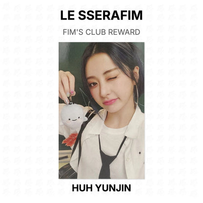 LE SSERAFIM FIM'S CLUB REWARD Official Photocard