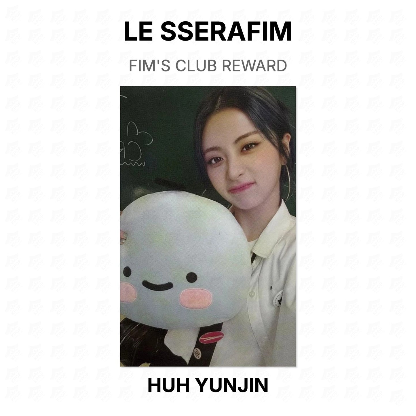 LE SSERAFIM FIM'S CLUB REWARD Official Photocard