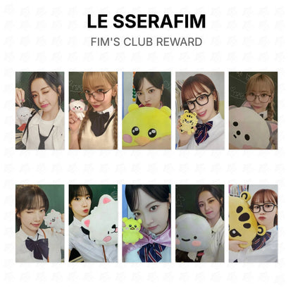LE SSERAFIM FIM'S CLUB REWARD Official Photocard
