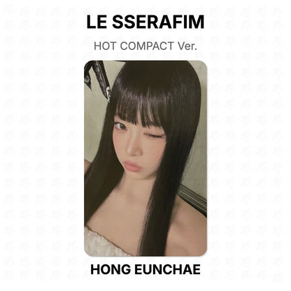LE SSERAFIM HOT COMPACT Ver. Official Photocard