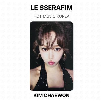 LE SSERAFIM HOT MUSIC KOREA Official Photocard