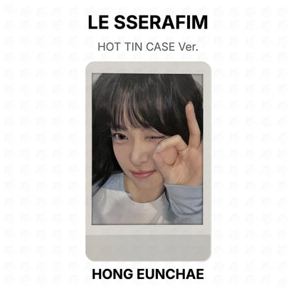 LE SSERAFIM HOT TIN CASE Ver. Official Photocard