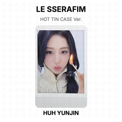LE SSERAFIM HOT TIN CASE Ver. Official Photocard