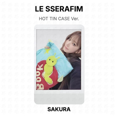 LE SSERAFIM HOT TIN CASE Ver. Official Photocard