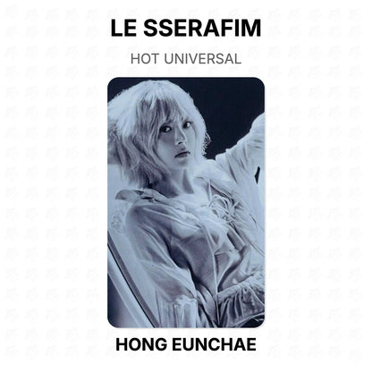 LE SSERAFIM HOT UNIVERSAL Official Photocard
