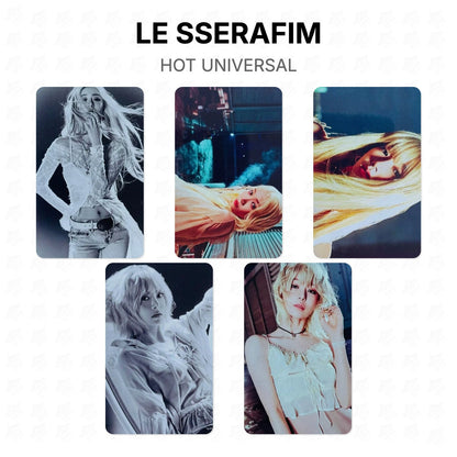 LE SSERAFIM HOT UNIVERSAL Official Photocard