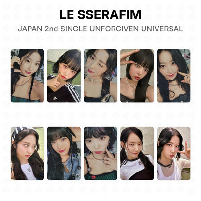 LE SSERAFIM JAPAN 2nd SINGLE UNFORGIVEN UNIVERSAL Official Photocard