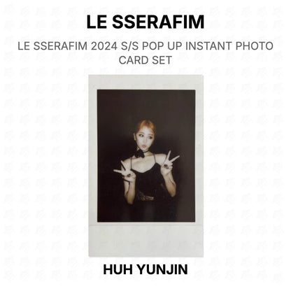 LE SSERAFIM 2024 S/S POP UP INSTANT PHOTO CARD SET Official Photocard