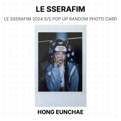 LE SSERAFIM 2024 S/S POP UP RANDOM PHOTO CARD Official Photocard