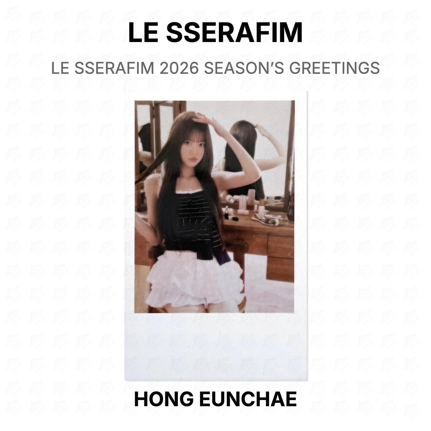 LE SSERAFIM 2026 SEASON’S GREETINGS Official Photocard