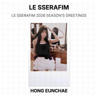 LE SSERAFIM 2026 SEASON’S GREETINGS Official Photocard