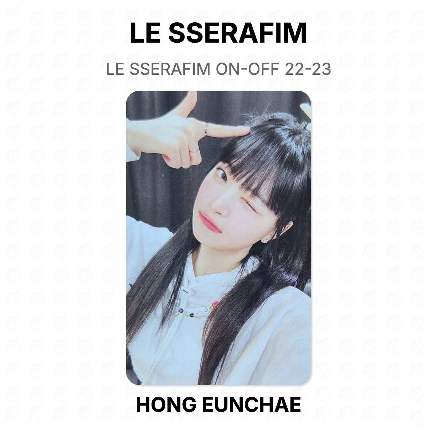 LE SSERAFIM ON-OFF 22-23 Official Photocard