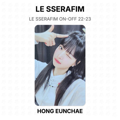 LE SSERAFIM ON-OFF 22-23 Official Photocard