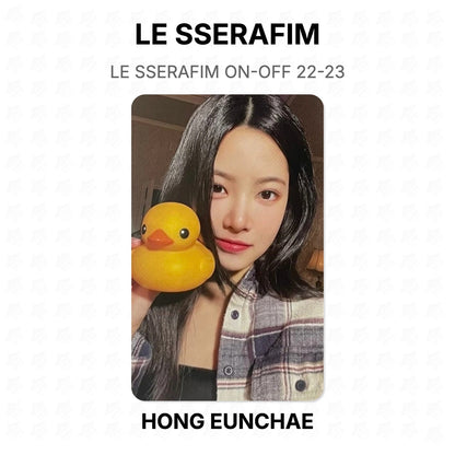 LE SSERAFIM ON-OFF 22-23 Official Photocard