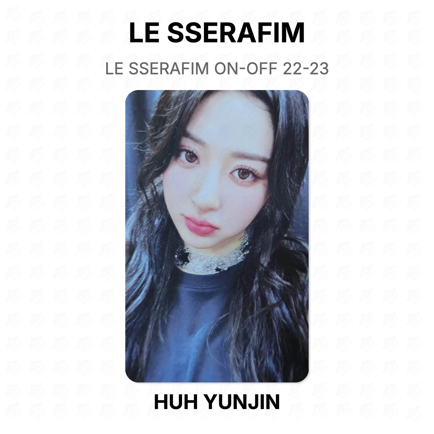 LE SSERAFIM ON-OFF 22-23 Official Photocard