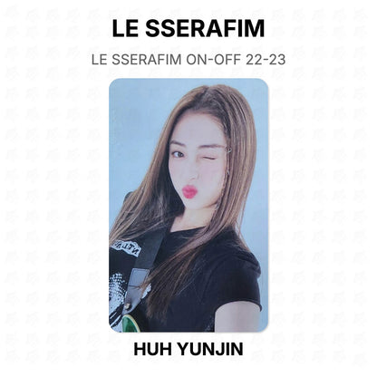 LE SSERAFIM ON-OFF 22-23 Official Photocard