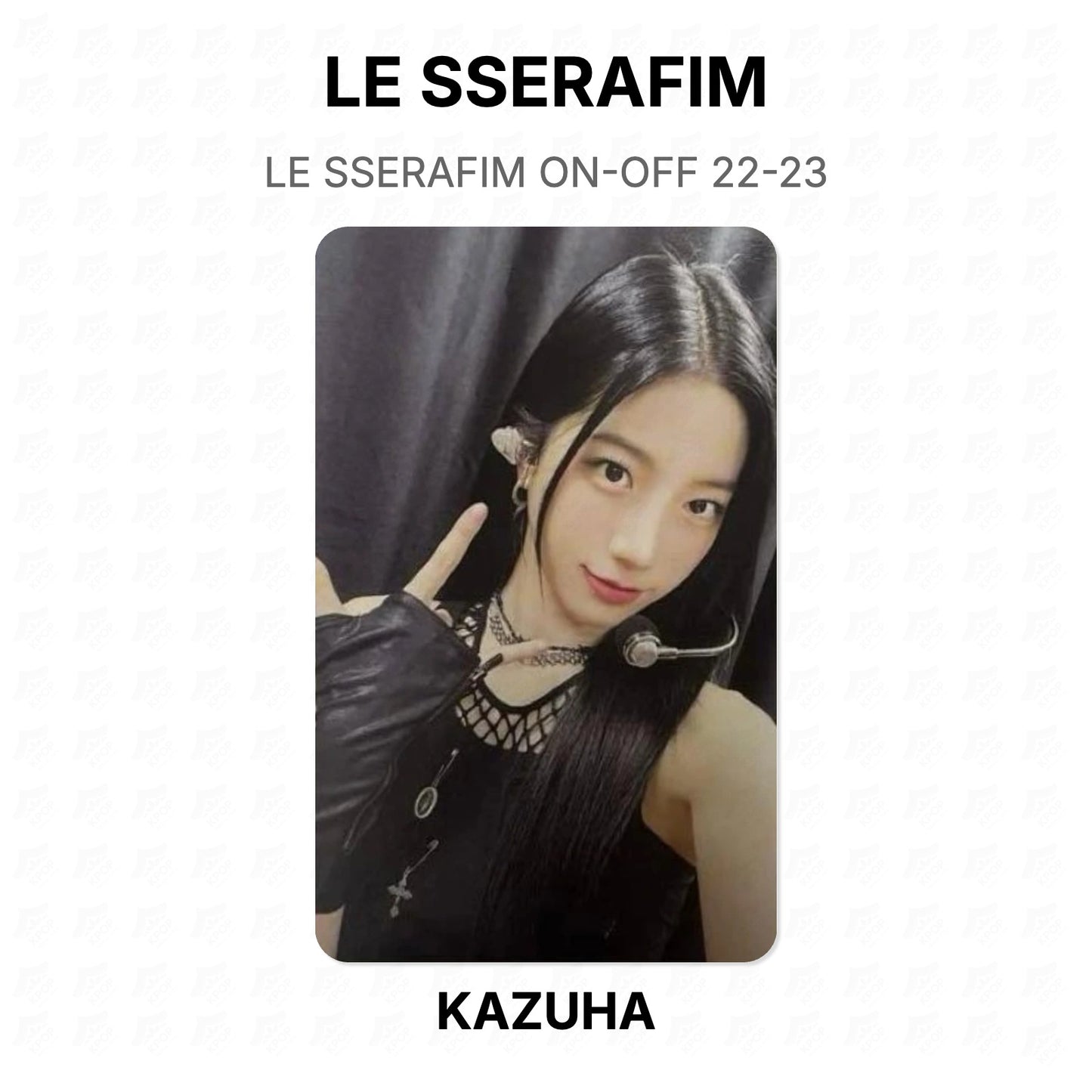 LE SSERAFIM ON-OFF 22-23 Official Photocard