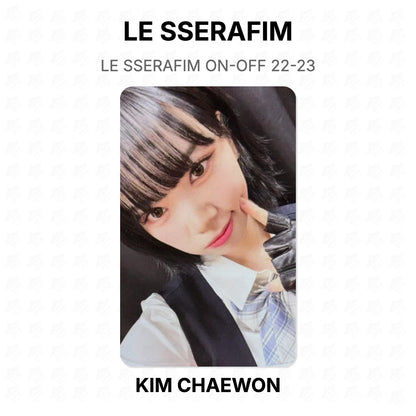 LE SSERAFIM ON-OFF 22-23 Official Photocard