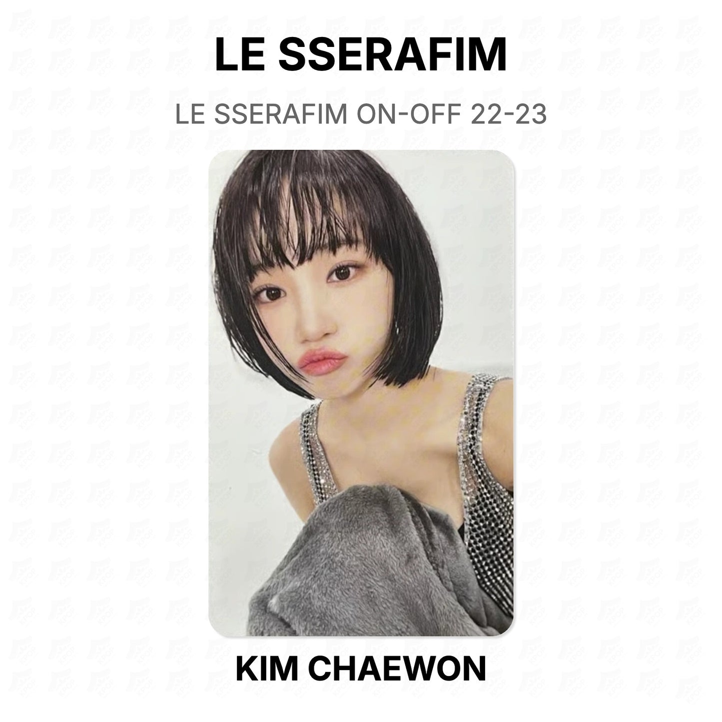 LE SSERAFIM ON-OFF 22-23 Official Photocard