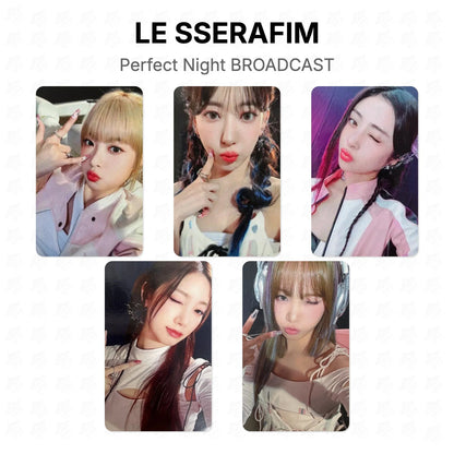 LE SSERAFIM Perfect Night BROADCAST Official Photocard