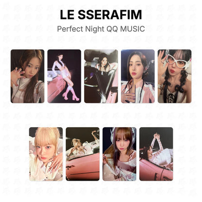 LE SSERAFIM Perfect Night QQ MUSIC Official Photocard