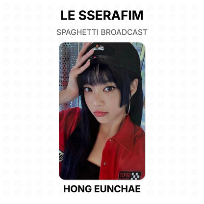 LE SSERAFIM SPAGHETTI BROADCAST Official Photocard